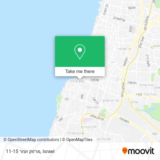 Карта מרזוק ועזר 11-15