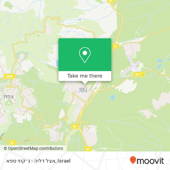 אצל דליה - ג׳קוזי ספא map