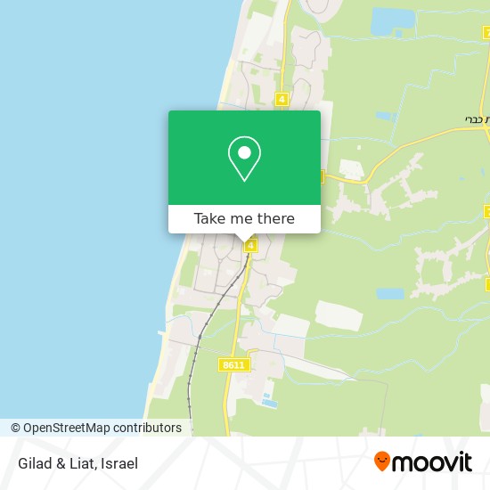 Gilad & Liat map