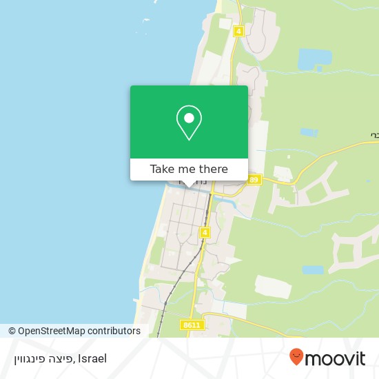 פיצה פינגווין map