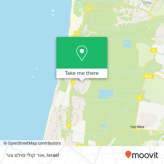 אור קולי סולם צור map