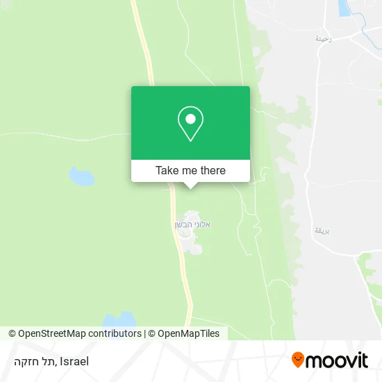 Карта תל חזקה