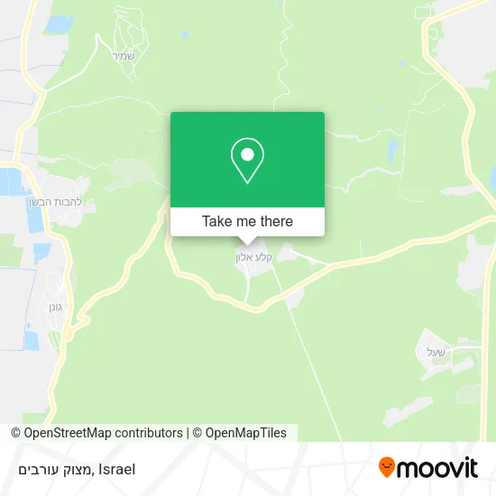 Карта מצוק עורבים