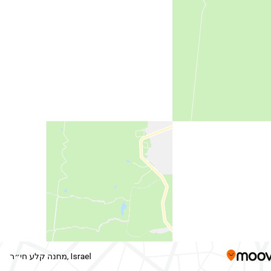 מחנה קלע חי״ר map