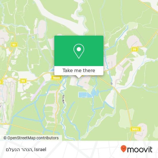 הנהר הנעלם map