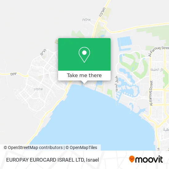 Карта EUROPAY EUROCARD ISRAEL LTD