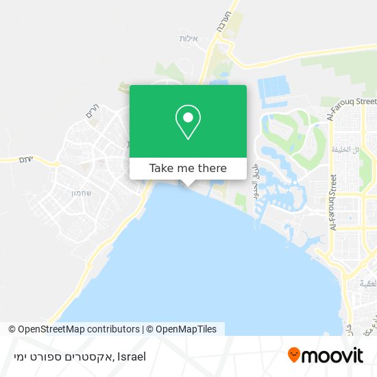 אקסטרים ספורט ימי map