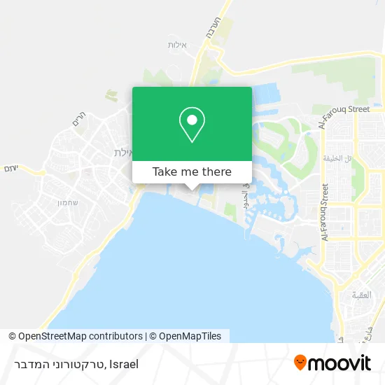 Карта טרקטורוני המדבר