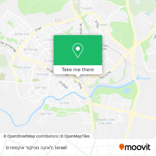 לאקה מניקור אקספרס map