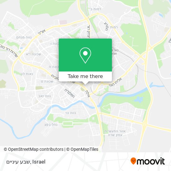 שבע עיניים map