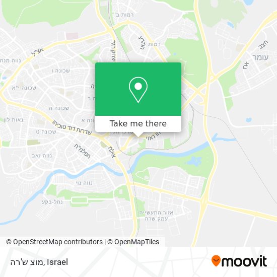 Карта מוצ ש'רה