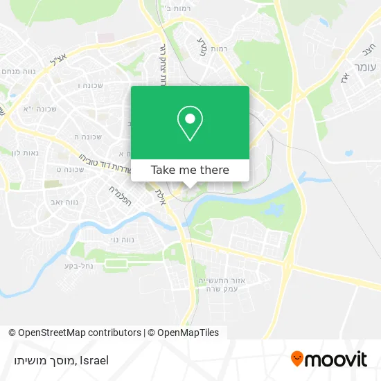 Карта מוסך מושיתו