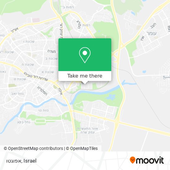 אפוגטו map
