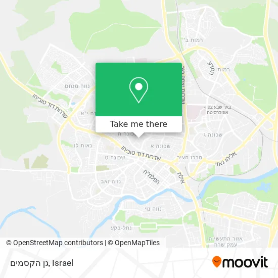 Карта גן הקסמים