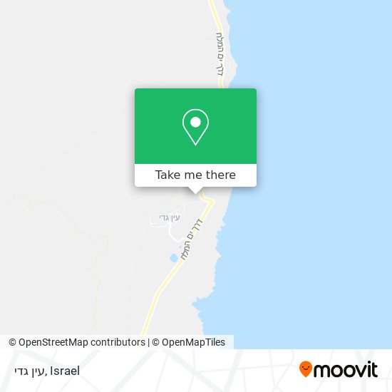 עין גדי map