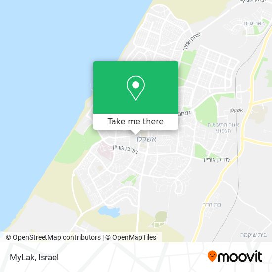 MyLak map