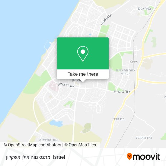 מתנס נווה אילן אשקלון map