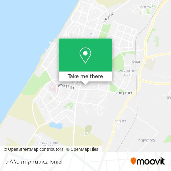 Карта בית מרקחת כללית