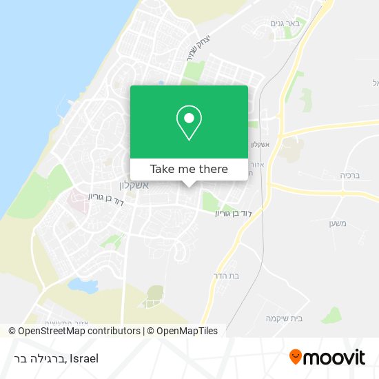 ברגילה בר map