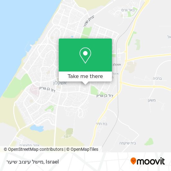 מישל עיצוב שיער map