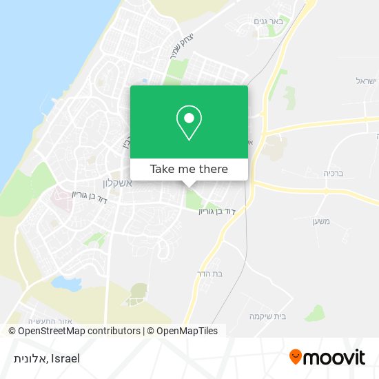 אלונית map