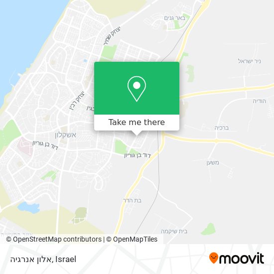 אלון אנרגיה map