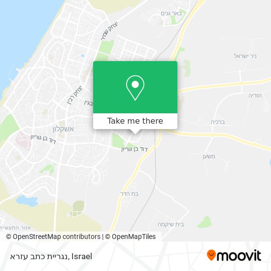 נגריית כתב עזרא map