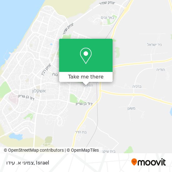 צמיגי א. עידו map