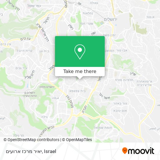 יאיר מרכז ארועים map