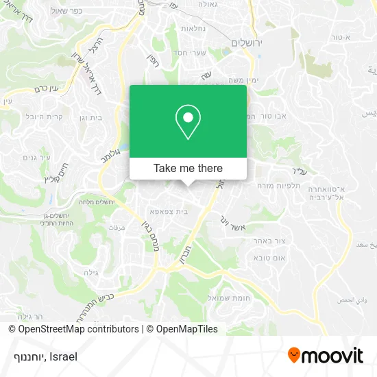 Карта יוחננוף
