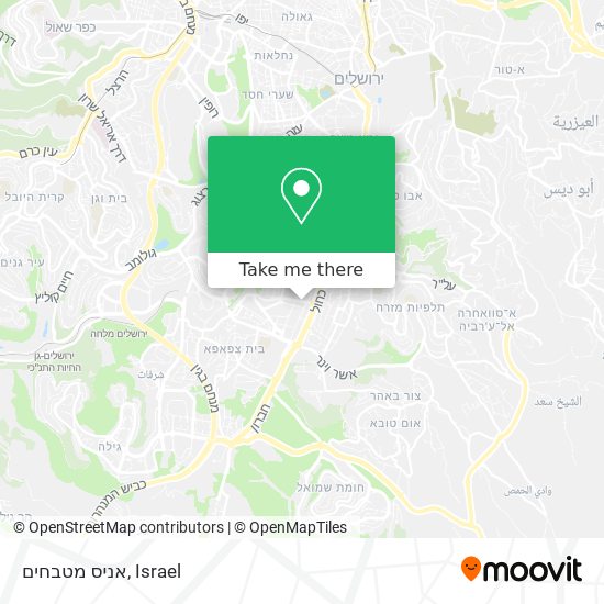 אניס מטבחים map
