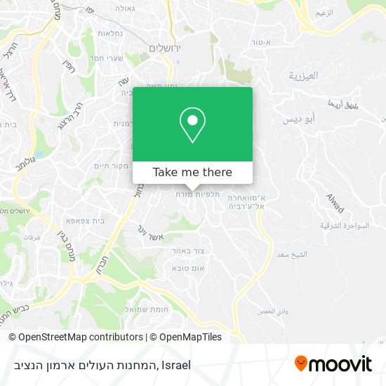 המחנות העולים ארמון הנציב map