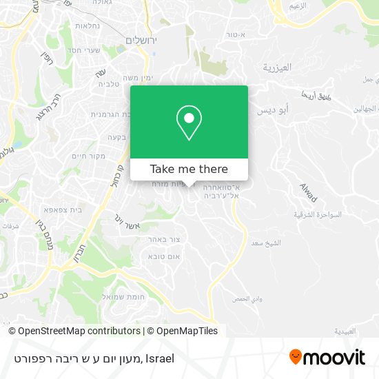 מעון יום ע ש ריבה רפפורט map