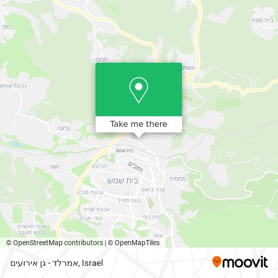 אמרלד - גן אירועים map