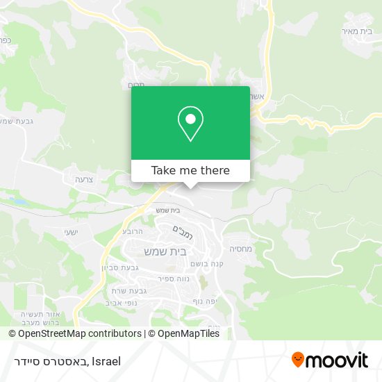 באסטרס סיידר map