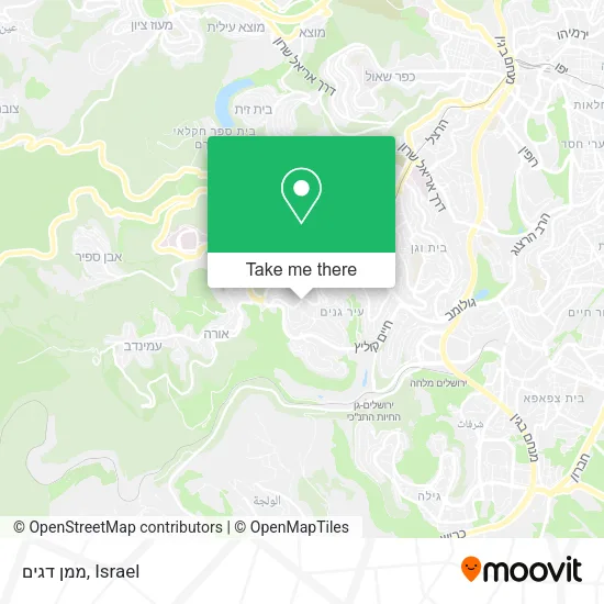 Карта ממן דגים