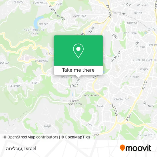 Карта עוגליתה
