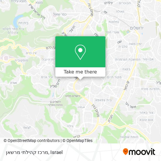 מרכז קהילתי מרשאן map