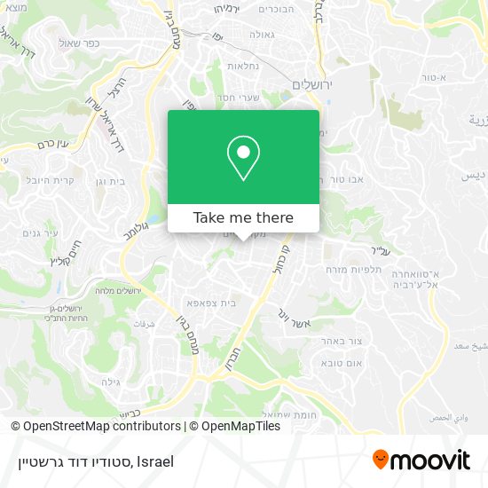 סטודיו דוד גרשטיין map