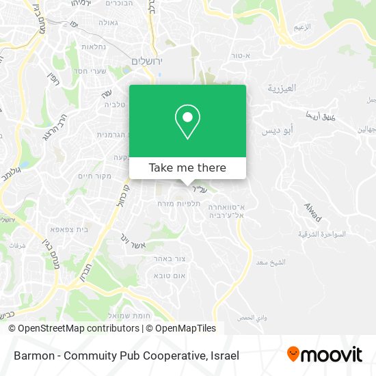 Карта Barmon - Commuity Pub Cooperative