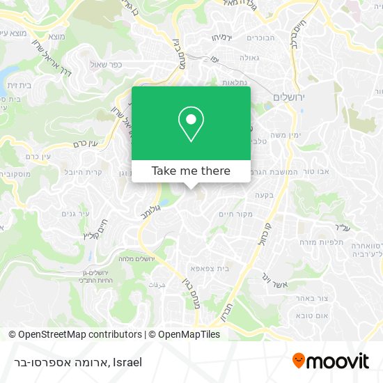 ארומה אספרסו-בר map