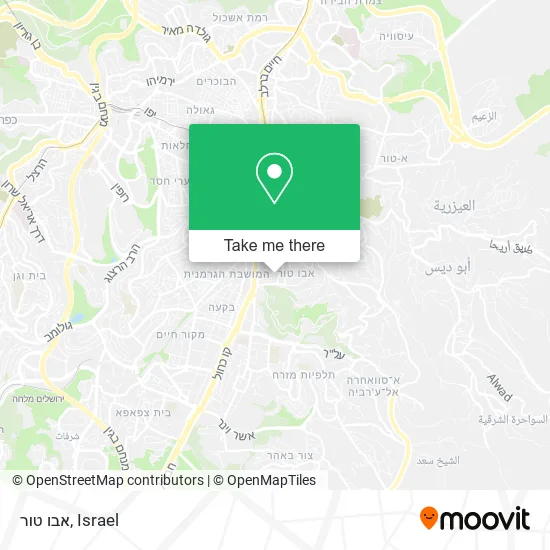 Карта אבו טור