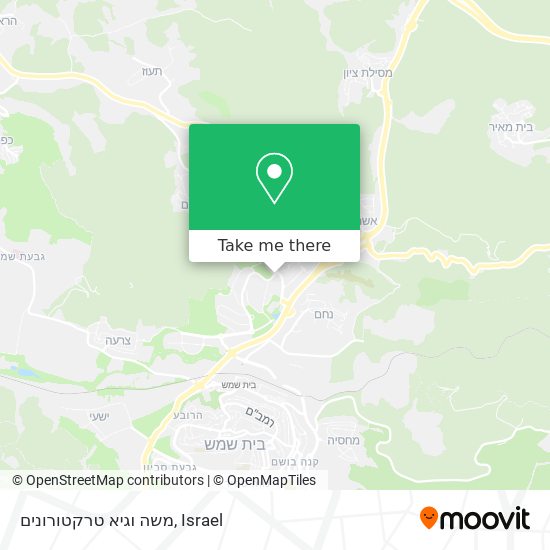 משה וגיא טרקטורונים map