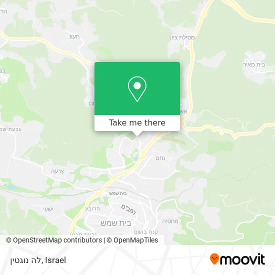 Карта לה נוגטין