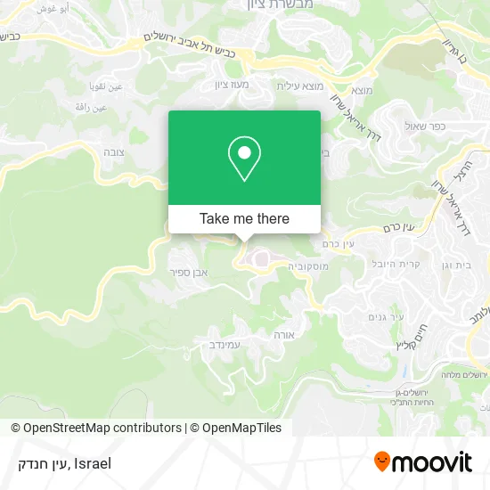 Карта עין חנדק