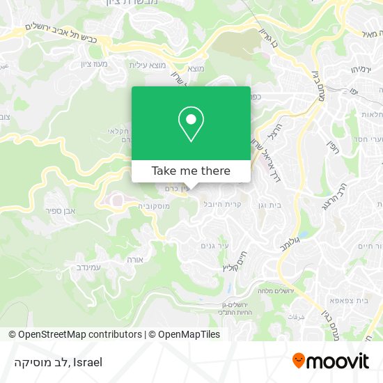 לב מוסיקה map