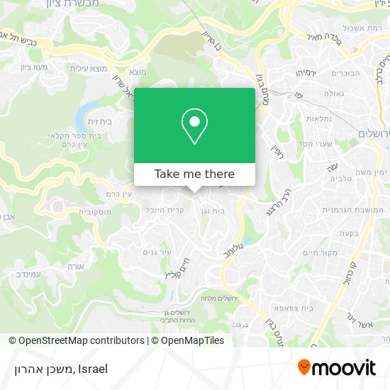 משכן אהרון map