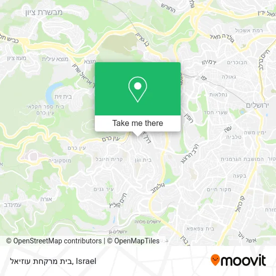 Карта בית מרקחת עוזיאל