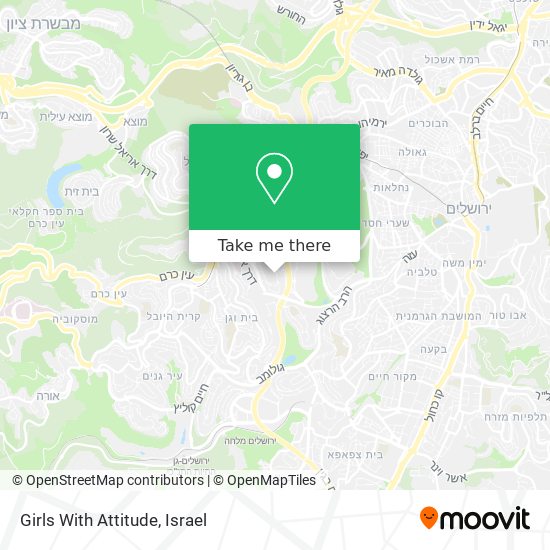 Girls With Attitude map