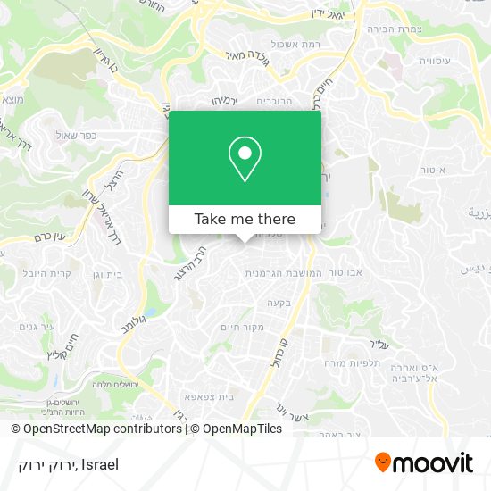 ירוק ירוק map